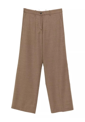 Nine In The Morning button-fastening trousers - Brown