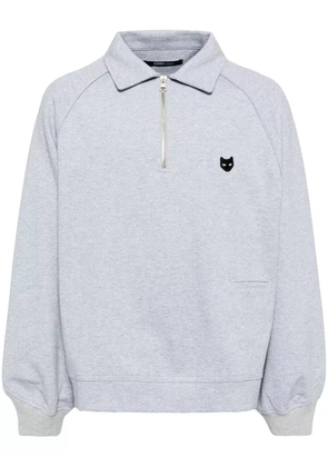 ZZERO BY SONGZIO panther hand-rope sweatshirt - Grey