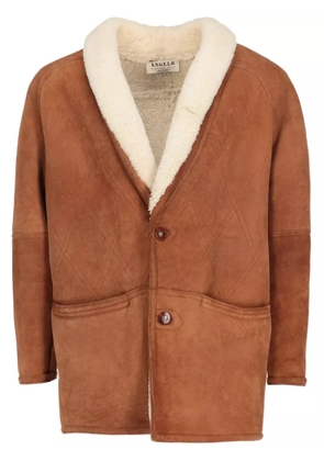 A.N.G.E.L.O. Vintage Cult 1980s leather coat - Brown