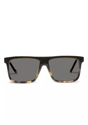 Le Specs square-frame sunglasses - Brown