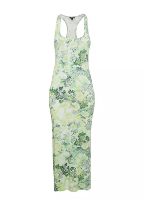 Just Cavalli Vintage printed maxi dress - Green