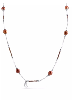 Charriol pre-owned pearl-embellished necklace - Silver