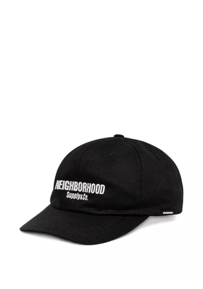 Neighborhood embroidered baseball cap - Black