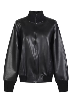 Norma Kamali turtle high-neck jacket - Black