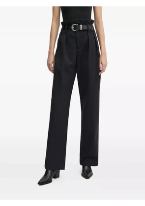 IRO Kotel belt-loops trousers - Black