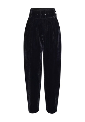 ROTATE BIRGER CHRISTENSEN belted tapered trousers - Black