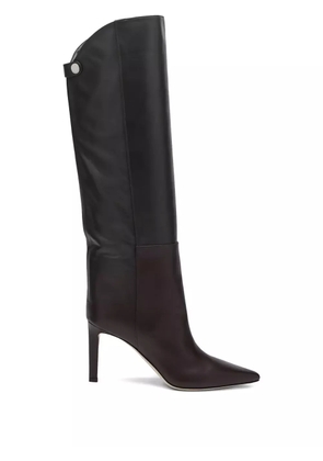 Jimmy Choo 85mm pointed-toe boots - Brown