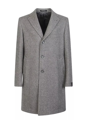 Tagliatore single-breasted coat - Grey
