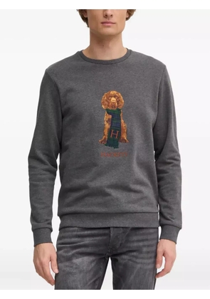 Hackett dog-print sweatshirt - Grey