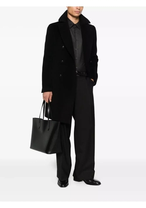 Tagliatore double-breasted coat - Black