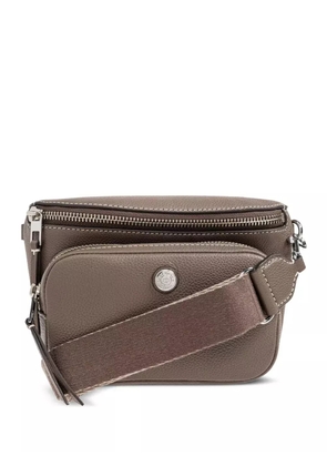 Tory Burch mini pebbled-leather belt bag - Grey