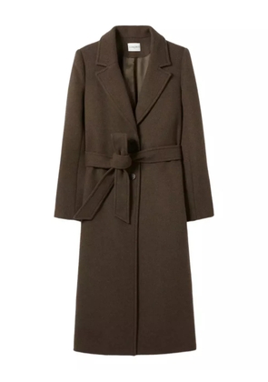 Claudie Pierlot belted wool coat - Green