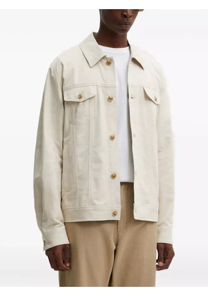 Les Deux logo-embroidered jacket - Neutrals