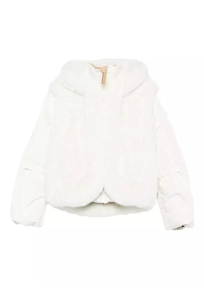 Goldbergh Amore zip-up ski jacket - White