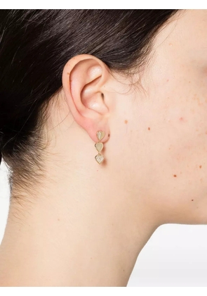 Sydney Evan 14K yellow gold Heart earrings