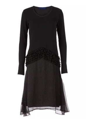 Sharon Wauchob ruffle waist dress - Black