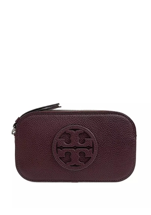 Tory Burch Mini Miller logo-appliqué cross body bag - Red