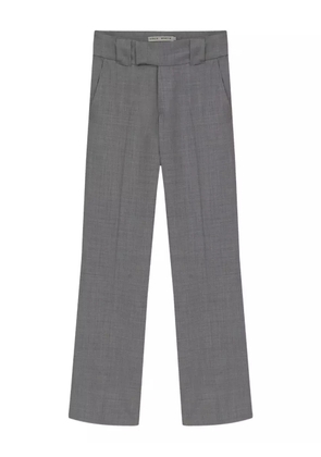 MISCI wide-waistband wool trousers - Grey