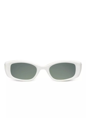 Gentle Monster Lix W2 star-detail sunglasses - White