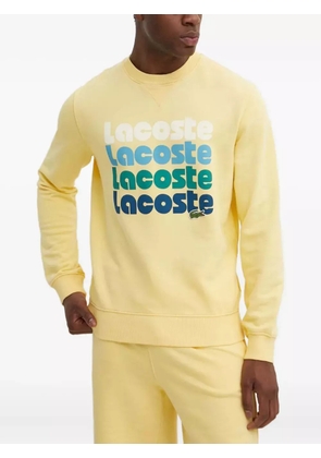 Lacoste logo crew-neck sweatshirt - Yellow
