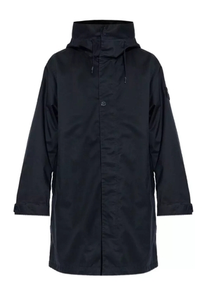 Stone Island hooded coat - Blue