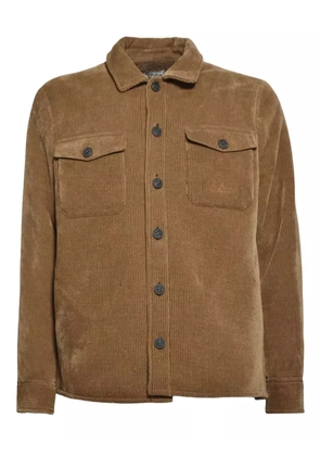 MC2 Saint Barth corduroy pocketed shirt jacket - Brown