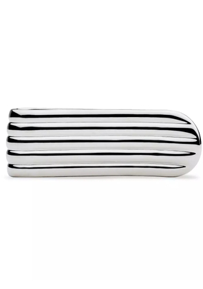 Ferragamo logo-engraved money clip - Silver