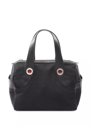 Bvlgari Pre-Owned 2010-2025 Logomania Canvas handbag - Black