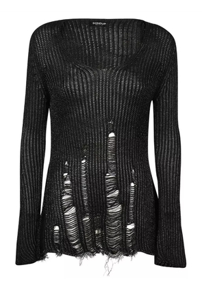 DONDUP knitted sweatshirt - Black