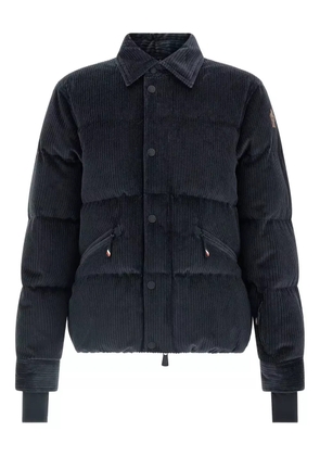 Moncler Grenoble Elgon corduroy down ski jacket - Blue