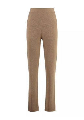 Malo knitted trousers - Neutrals