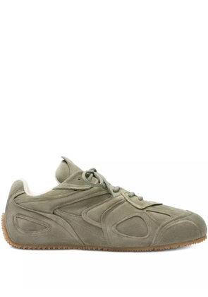Axel Arigato Slow Runner suede panelled sneakers - Green