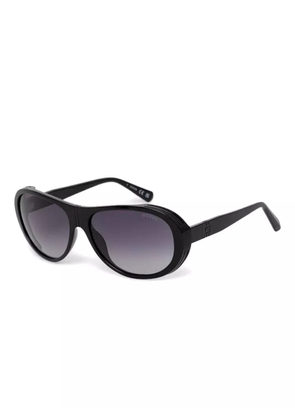 GUESS EYEWEAR oval-frame sunglasses - Black
