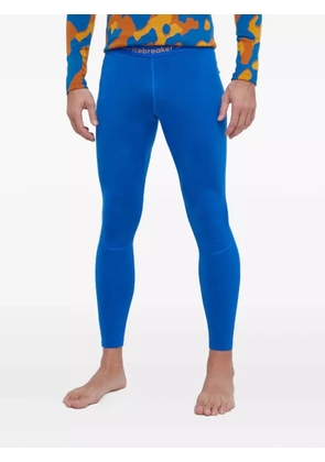 icebreaker 200 ZoneKnit™ logo-waistband leggings - Blue