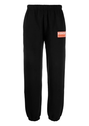 Kenzo logo-patch track pants - Black