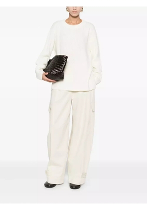 P.A.R.O.S.H. crew-neck sweater - Neutrals