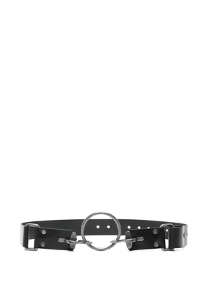 Martine Rose ring-detail cock belt - Black
