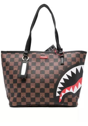 sprayground kid Sharks in Paris tote bag - Brown