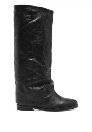 Julie Dee leather knee-length boots - Black