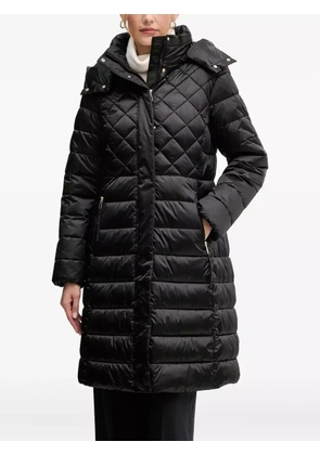 Joop! Constance quilted hooded coat - Black