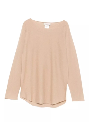 Bruno Manetti fine-knit jumper - Neutrals