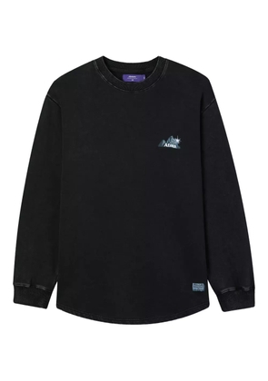 aftermaths graphic crew-neck sweatshirt - Black