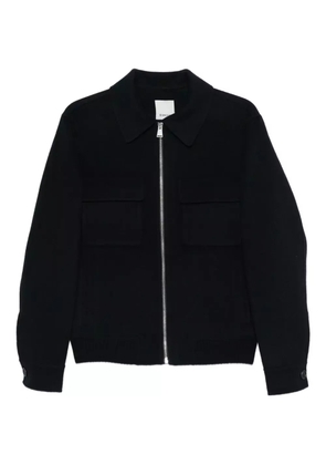 Simkhai zip-up shirt jacket - Black