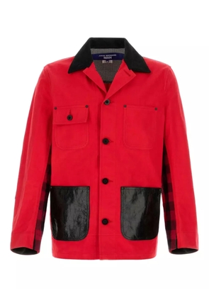 Junya Watanabe MAN panelled jacket - Red
