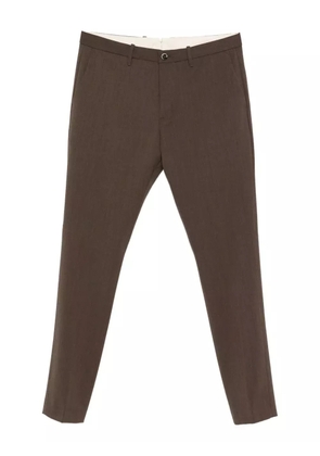 Nine In The Morning button-fastening trousers - Brown