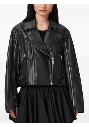 AllSaints Masone leather biker jacket - Black