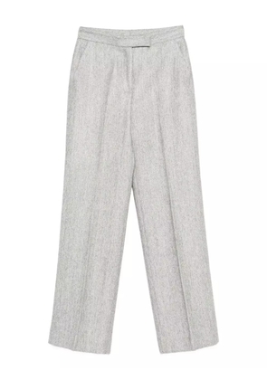 Antonelli herringbone tailored trousers - Grey