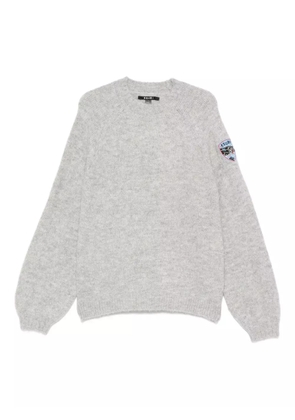 Ksubi patch-detail sweater - Grey
