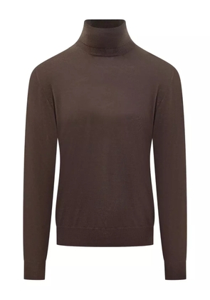 Filippo De Laurentiis turtleneck sweater - Brown