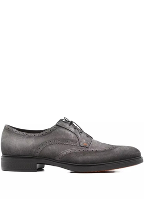Santoni Easy oxford shoes - Grey